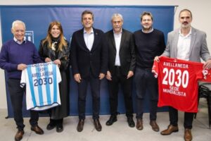 AVELLANEDA SE UNIÓ PARA PRESENTARSE COMO CANDIDATA A SEDE DEL MUNDIAL 2030