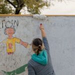 PINTARON EL JARDÍN DE INFANTES N° 919