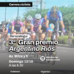 BERAZATEGUI: SE VIENE EL 3ER GRAN PREMIO ARGENTINO RÍOS