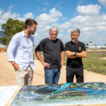 BALOR RECORRIÓ OBRA DE NUEVA BAJADA DE AUTOPISTA EN HUDSON