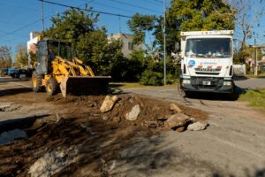 MÁS CALLES REPAVIMENTADAS EN BERAZATEGUI