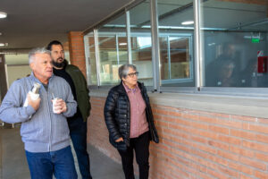 BALOR Y FLAVIA TERIGI RECORRIERON LA FUTURA TÉCNICA 7